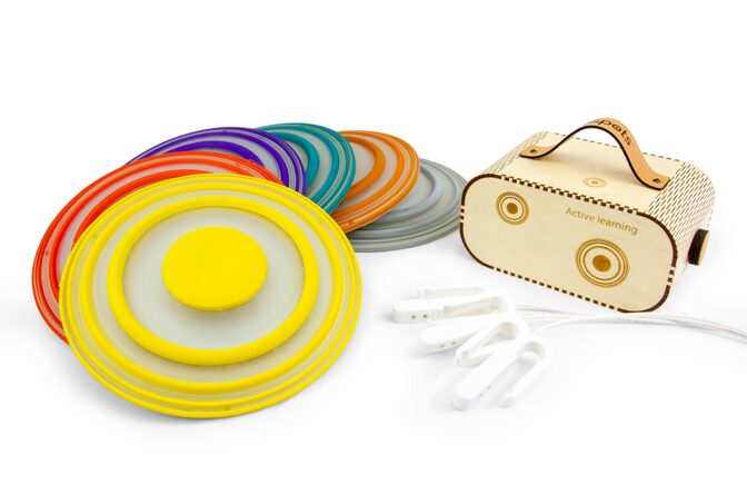 HopSpot-Set mit Box, Ladesteckern und Scheiben