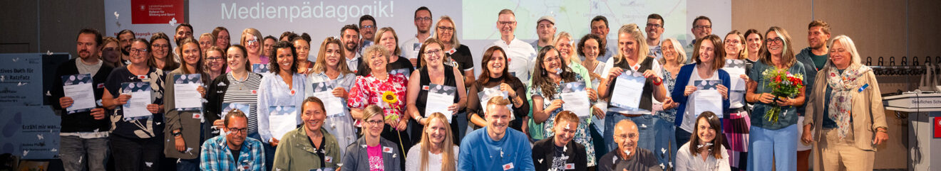 Abschluss der 1. Zusatzqualifikation Medienpädagogik